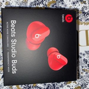 BRAND NEW, NEVER OPENED $130 OBO

Brand new noise cancelling Beats Studio Buds.